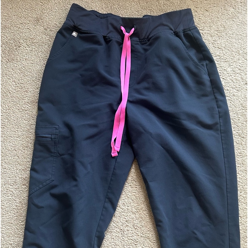 Zamora™ High Waisted 2.0 - Jogger Scrub Pants - M / Night Sky